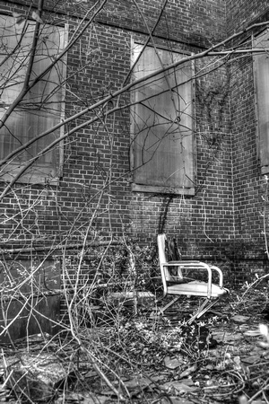 Chair by Loading Dock